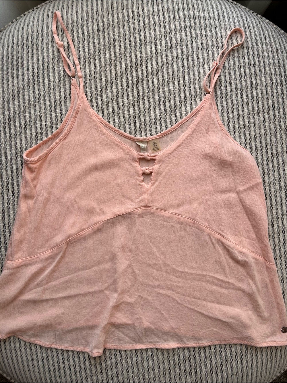 Roxy Light Pink Spaghetti Strap Camisole